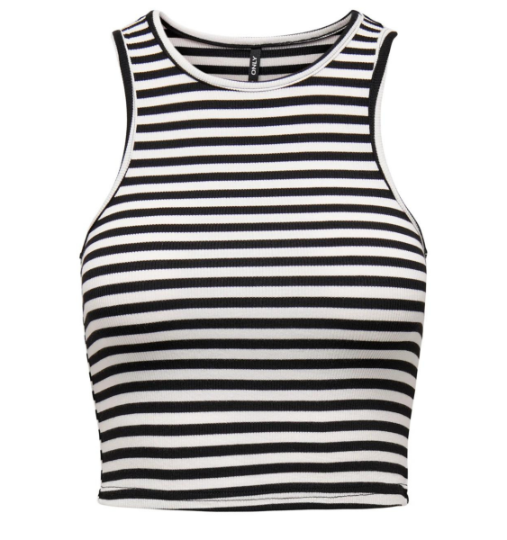 Crop Top &quot;gldBELIA&quot; gestreift in drei Farben