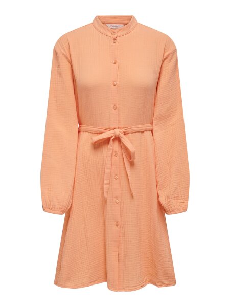 Musselin-Minikleid mit G&uuml;rtel &quot;gldTHYRA&quot; in drei Farben