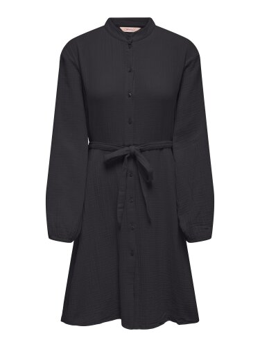 Musselin-Minikleid mit G&uuml;rtel &quot;gldTHYRA&quot; in drei Farben