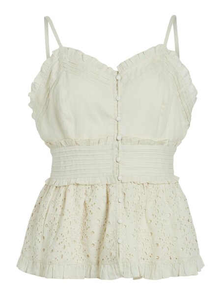 Top &quot;gldBREA&quot; mit Lochstickerei