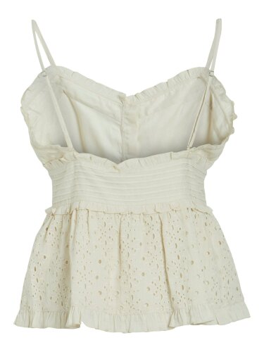 Top &quot;gldBREA&quot; mit Lochstickerei