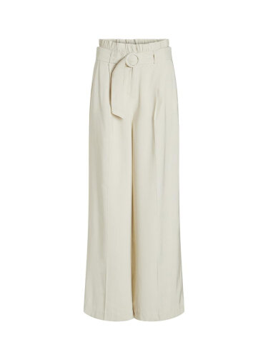 Paperbag-Hose "gldRUBY" mit Gürtel in beige