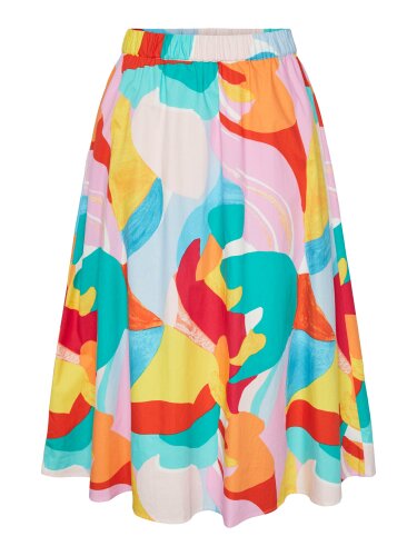 Midi-Rock &quot;gldRIMO&quot; mit buntem Print