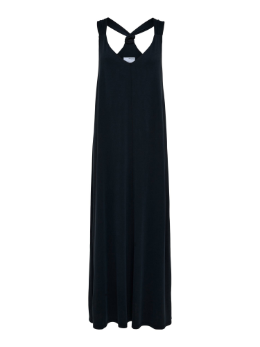 Langes Kleid "gldROBERTA" in schwarz