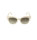 Sonnenbrille &quot;gldCATEYE&quot; in beige