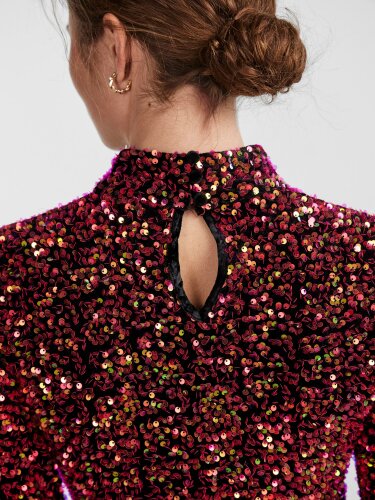 Paillettenbluse &quot;gldPINKO&quot;