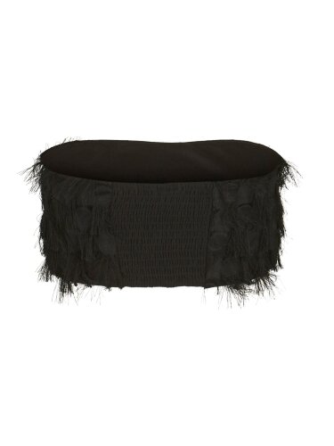 Fluffy-Top "gldAMELLIA" in schwarz