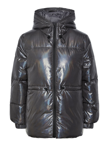 Puffer Jacke &quot;gldJETTA&quot; in anthrazit mit...