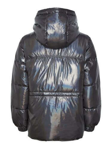 Puffer Jacke &quot;gldJETTA&quot; in anthrazit mit...