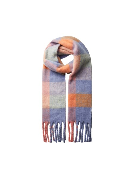 Schal &quot;gldJADE&quot; in blau/orange