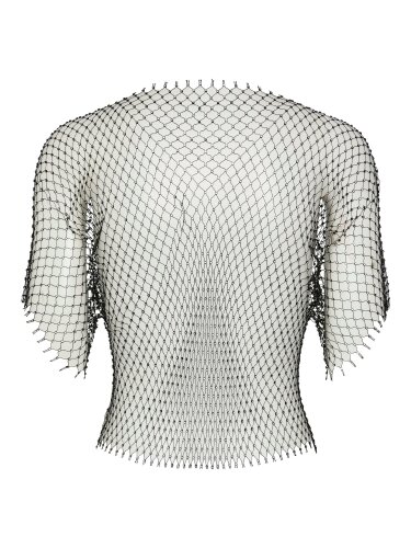 Oberteil &quot;gldMILLE&quot; in schwarz mit Strasssteinen