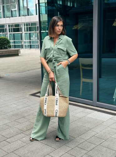 Jumpsuit "gldCARELLO" in grün