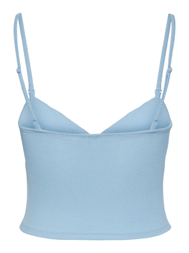Kurzes Top "gldJULETTA" in blau