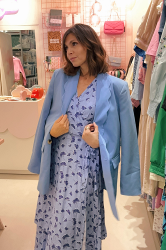 Blazer "gldJULIA" in blau