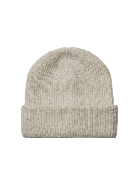 Strickm&uuml;tze mit Kaschmir &quot;gldNOELLA&quot; in beige-grau