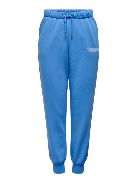 Jogginghose &quot;gldCOOPER&quot; mit Statement-Print in blau