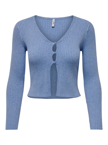 Kurze Strickjacke "gldNIMA" in blau