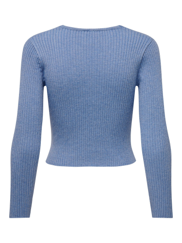 Kurze Strickjacke "gldNIMA" in blau
