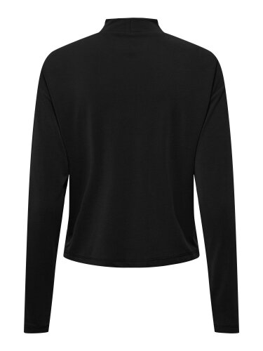 Langarmshirt "gldFREELIFE" aus Tencel in schwarz