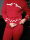 Weihnachtlicher Strickpullover &quot;gldXMAS SNOWFLAKE&quot; in rot