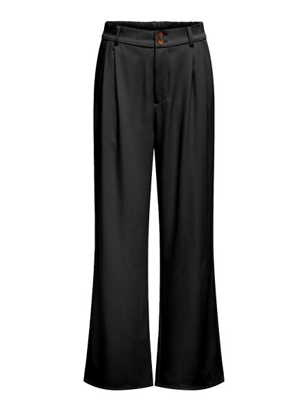 Hose mit weitem Beinschnitt &quot;gldISABELLE&quot; in schwarz