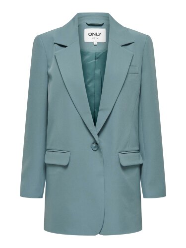 Langer Blazer "gldLANA-BERRY" in blaugrau