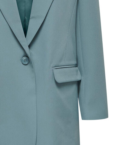 Langer Blazer "gldLANA-BERRY" in blaugrau