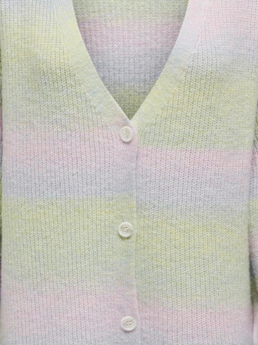 Lange gestreifte Strickjacke &quot;gldSOUL&quot;