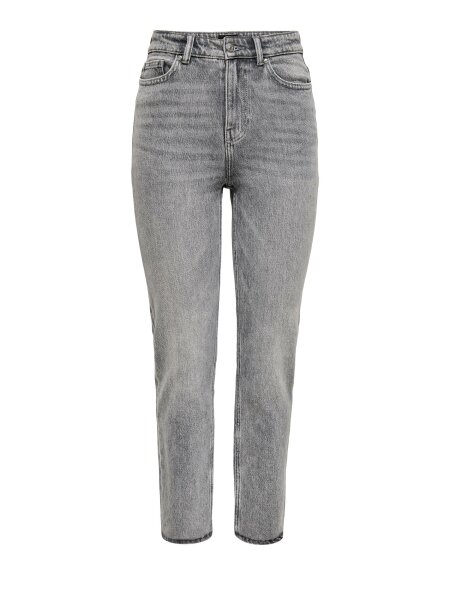 High Waist Jeans &quot;gldNEWEMILY&quot; in medium grey