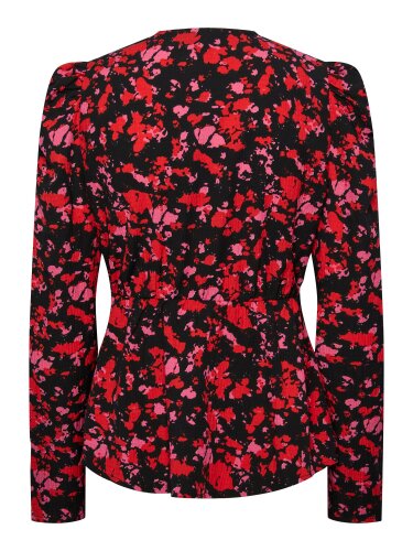 Bluse &quot;gldFALINE&quot; mit Puff&auml;rmeln