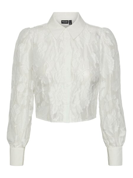 Halbtransparente Bluse mit Blumenmuster &quot;gldFREJA&quot;