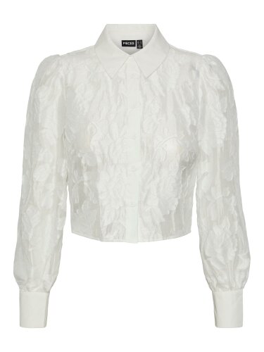 Halbtransparente Bluse mit Blumenmuster &quot;gldFREJA&quot;