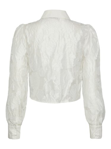 Halbtransparente Bluse mit Blumenmuster &quot;gldFREJA&quot;