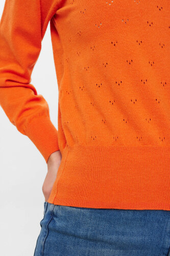 Pullover "gldEDNA" in orange
