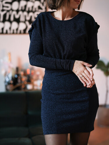 Partykleid "gldDISNA" mit Glitzerfäden