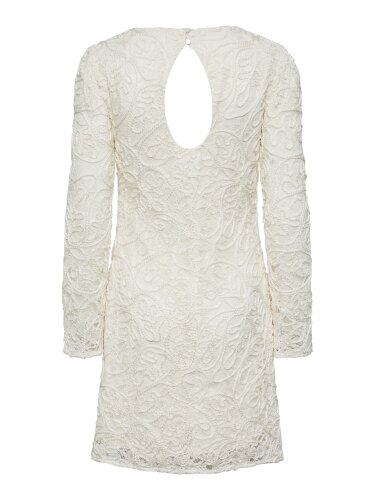 Wei&szlig;es Kleid &quot;gldLEONOR&quot; mit 3D-Details