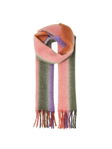 Schal "gldBABIU" gestreift