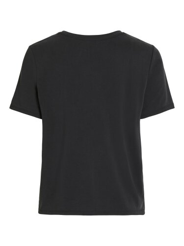 Basic T-Shirt &quot;gldANNIE&quot; in schwarz