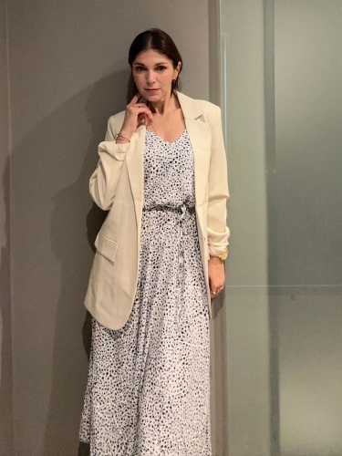 Klassischer Blazer "gldSIGRID" in creme