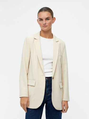 Klassischer Blazer &quot;gldSIGRID&quot; in creme