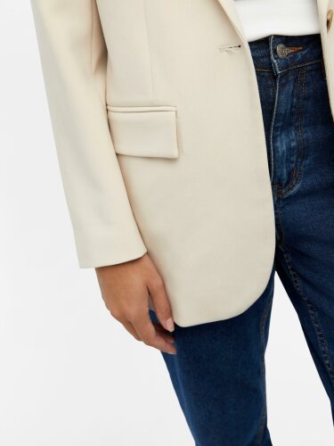 Klassischer Blazer &quot;gldSIGRID&quot; in creme