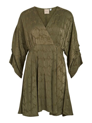 Kurzes Kleid "gldMORA" mit V-Ausschnitt