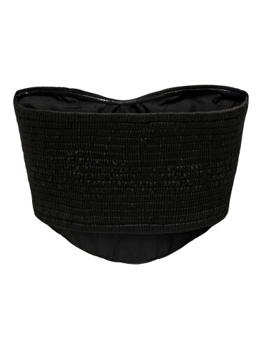 Corsage Top &quot;gldSADIE&quot; in schwarz