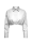 Cropped Shirt &quot;gldMICHELLE&quot; in wei&szlig;
