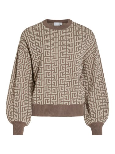 Pullover "gldSAKI" in braun