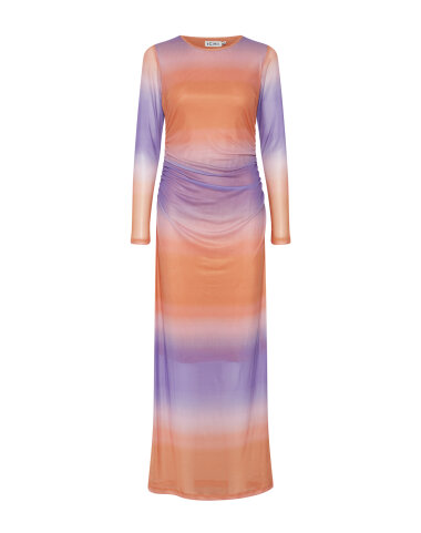 Maxi Dress "gldISTA" in lila/orange