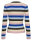 Rippstrick-Pullover &amp;quot;gldMULEA&amp;quot; in gr&amp;uuml;n/blau/rose