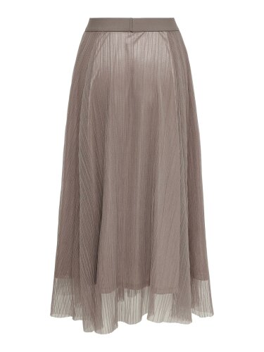 T&uuml;ll-Rock &quot;gldLAVINA&quot; in braun