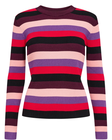 Gestreifter Pullover &quot;gldMULTA&quot;