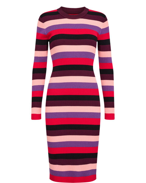 Gestreiftes Strickkleid &quot;gldMULTA&quot;